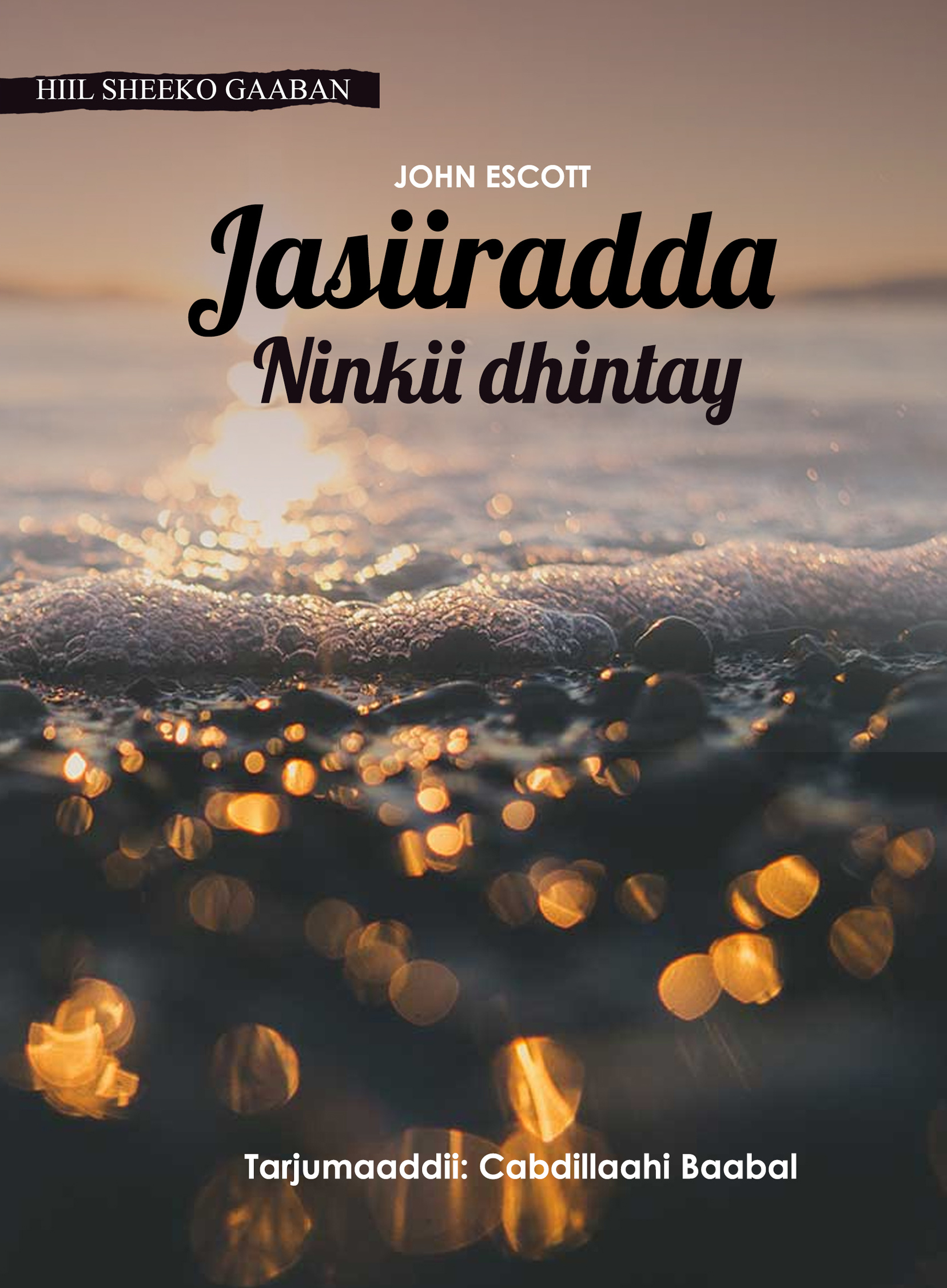 Cover of Jasiiradda ninkii dhintay